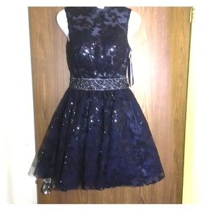 NWT Prom Dress- Navy Blue